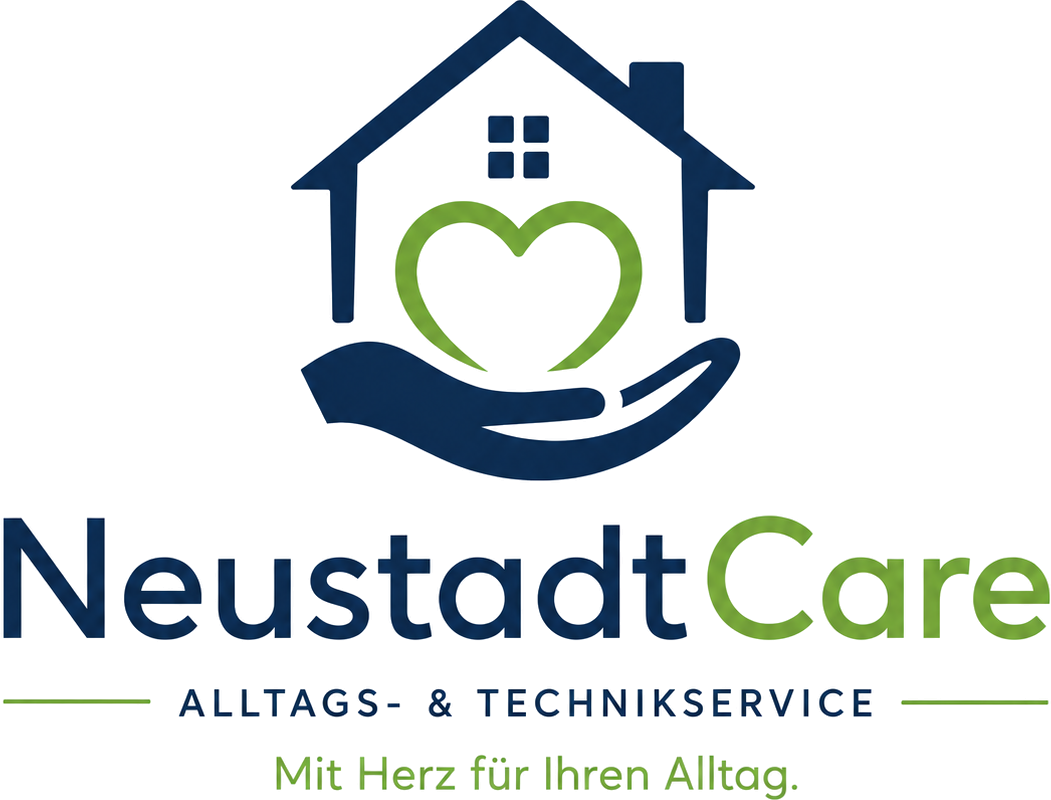 NeustadtCare – Haus mit Herz in einer Hand